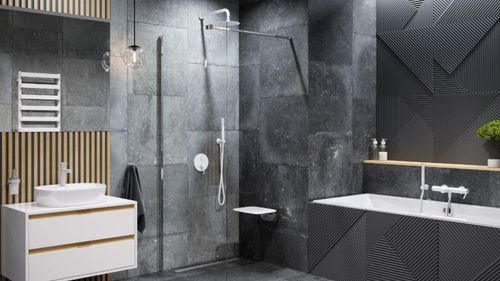 PI bateria umywalkowa stojąca, biały mat na Arena.pl