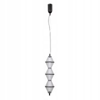 Lampa sufitowa wisząca nowoczesna czarna do holu sypialni salonu FUENTE 3