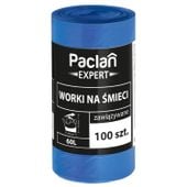 WORKI NA ŚMIECI wiązane mocne 60l 100szt PACLAN