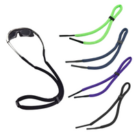 PŁYWAJĄCE SZNURKI DO OKULARÓW SILIKONOWE 4 SZTUKI DO WODY