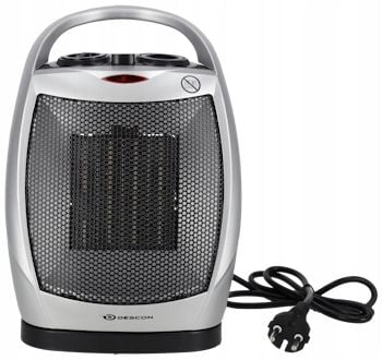 TERMOWENTYLATOR FARELKA GRZEJNIK ELEKTRYCZNY CERAMICZNY Z TERMOSTATEM na Arena.pl