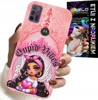 ETUI DO MOTOROLA MOTO G10 / G30 - CUPID VIBES Z UROCZĄ ANIOŁKIEM PLECKI