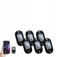 OŚWIETLENIE ZEWNĘTRZNE DO AUTA YILAIE ŚWIATŁA LAMPKI RGB LED POD SAMOCHÓD