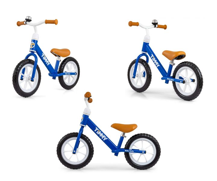 MILLY MALLY 5716 Rowerek Biegowy Timmy Navy zdjęcie 7