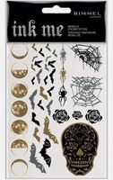 Naklejki Na Tatuaż Rimmel Ink Me Metallic Halloween, Tymczasowe