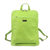 Skórzany duży damski miejski plecak od MiaMore