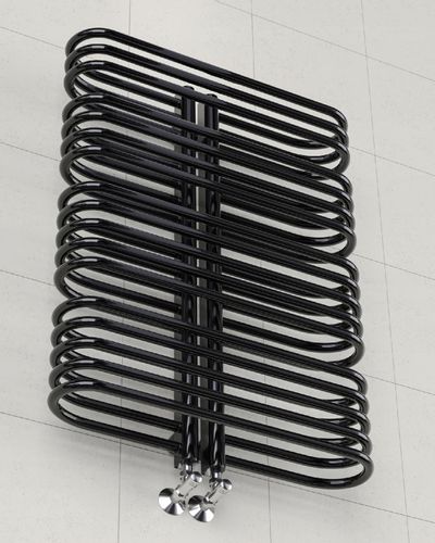 GRZEJNIK ŁAZIENKOWY NEO 1120x550 CZARNY POŁYSK na Arena.pl