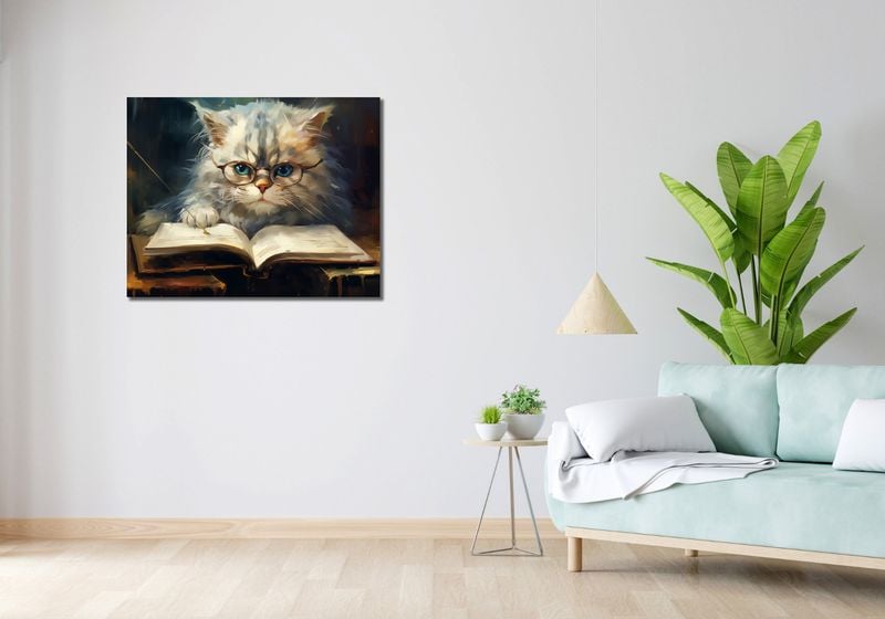 Obraz 90x70cm Ucz Się Ucz zdjęcie 2