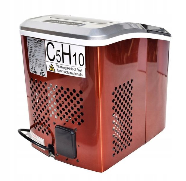 KOSTKARKA maszyna DO LODU Mulano Pomarańczowa do 15kg lodu na DOBĘ zdjęcie 6