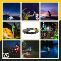 Latarka czołowa ARSA GO 500 lm LED