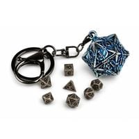 Leaf Of Lorien | 4 cm | Metal | Brelok z Mini Kośćmi | Lord Of The Rings