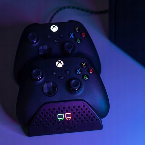 Ładowarka do padów Xbox Venom VS2881 2 akumulatory na Arena.pl