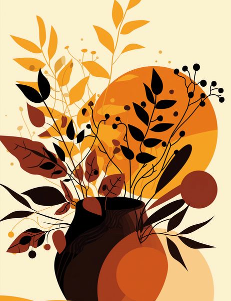 Plakat 50x65cm Bukiet Owoców zdjęcie 1