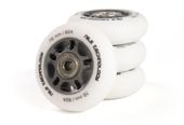 Zestaw kółek do rolek z łożyskami ABEC9 76 mm KAUCZUKOWE Nils