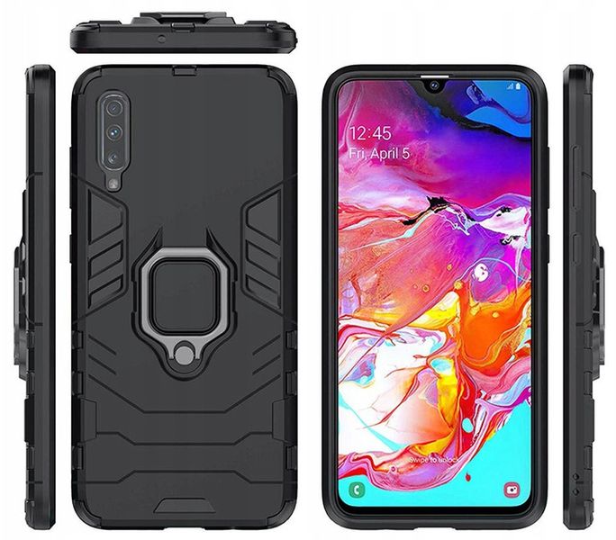 Spacecase X-Ring Galaxy A70 Czarny zdjęcie 4
