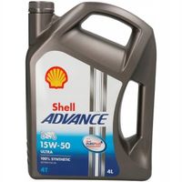 Shell Advance 4T Ultra 15W50 olej silnikowy 4L