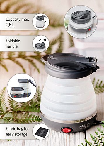 AD 1279 Czajnik silikonowy 0,6 L - turystyczny na Arena.pl