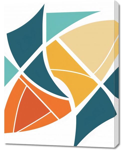 Obraz 70x90cm Geometria Wiatru zdjęcie 1