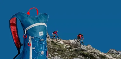 Plecak Spokey Fuji 5 l niebieski na Arena.pl