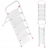 Drabina składana domowa 4 stopniowa schodki HIGHER