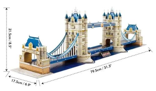 Puzzle 3D Cubic Fun Tower Bridge Nat.geograp. 9780 na Arena.pl