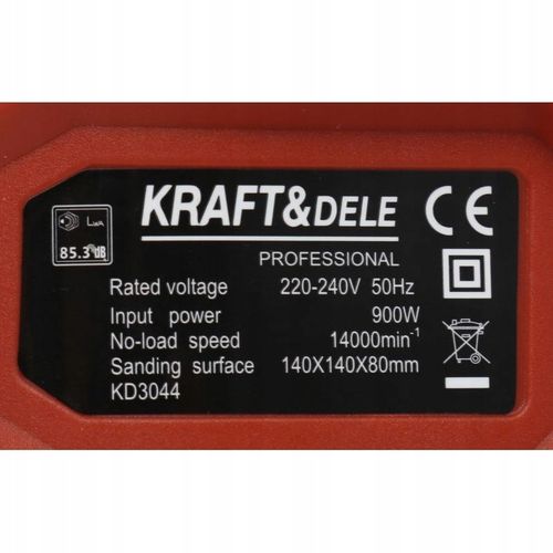 SZLIFIERKA MIMOŚRODOWA WIELOFUNKCYJNA POLERKA DELTA DO GIPSU DREWNA 900W na Arena.pl