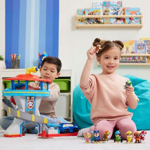 PSI PATROL BAZA ZE ZJEŻDŻALNIĄ CHASE + POJAZD RADIOWÓZ na Arena.pl