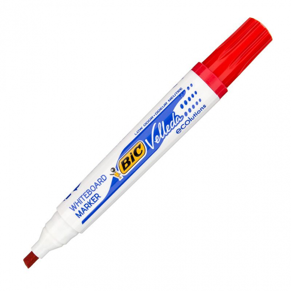 MARKER DO TABLIC VELLEDA CZERWONY BIC zdjęcie 2