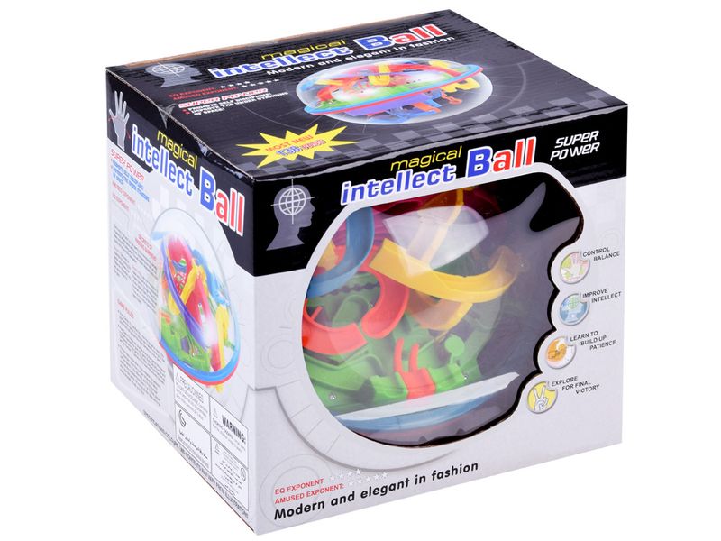 Duża INTELIGENTNA KULA 3D LABIRYNT GR0054 zdjęcie 1