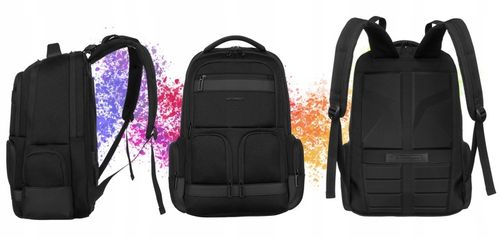 Plecak męski PETERSON do pracy pojemny funkcjonalny na laptopa miejski na Arena.pl