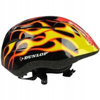 KASK ROWEROWY DZIECIĘCY REGULOWANY DUNLOP R. (48-52CM ) - FIRE