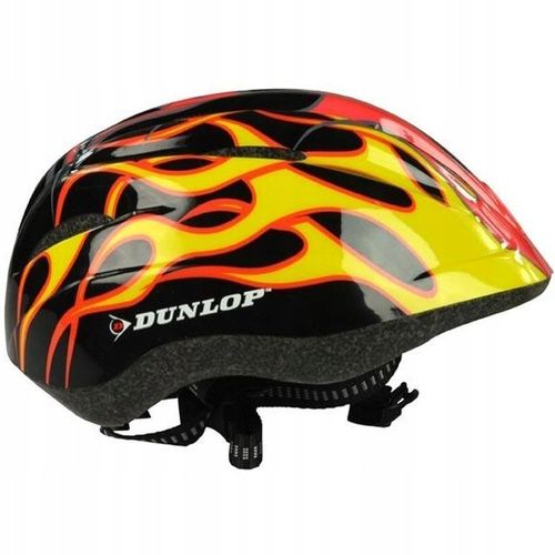 KASK ROWEROWY DZIECIĘCY REGULOWANY DUNLOP R. (48-52CM ) - FIRE na Arena.pl