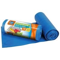 Worki na śmieci SUPER MOCNE LDPE 60 l 10 szt. niebieskie