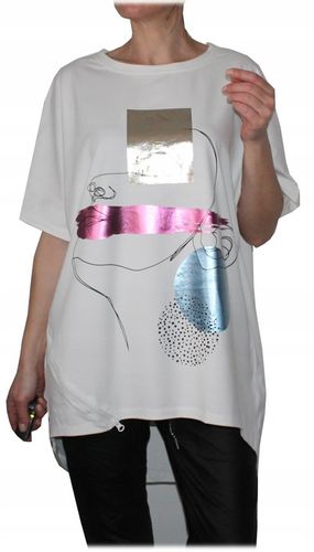 MEGI BLUZKA PRINT ZAMEK S/M na Arena.pl