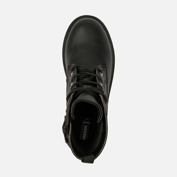 Dziewczęce botki Geox Black Geox Eclair Girl zdjęcie 5