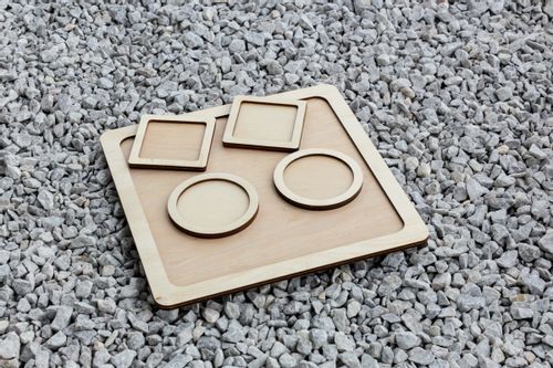 Okrągła tacka drewniana na Arena.pl