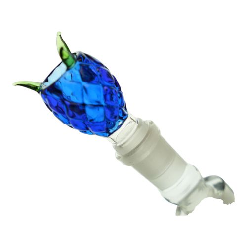 Szklany Niebieski Cybuch Ananas 18mm na Arena.pl