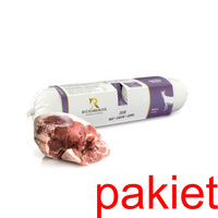 6x Kozina z pasternakiem pigwą podwójne rolki (2x400g) karma mokra dla psa