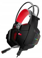 Lenovo Słuchawki GAMINGOWE LED Komputerowe dla Graczy nauszne z Mikrofonem