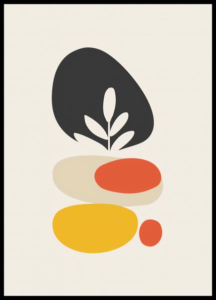 Plakat 50x70cm Botaniczna Spójność zdjęcie 2