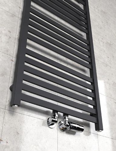 GRZEJNIK ŁAZIENKOWY PRIME-MID 1350/430 CZARNY MAT na Arena.pl