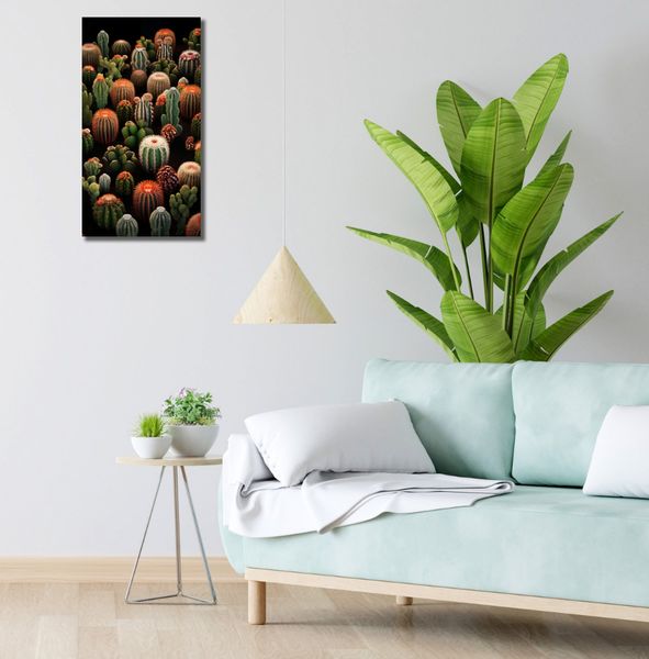 Obraz 30x60cm Ogród Kaktusów zdjęcie 2