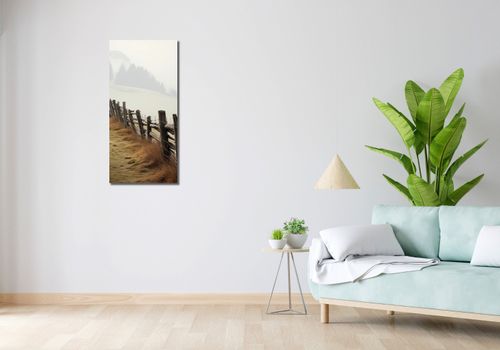 Obraz 40x90cm Spowity Mgłą na Arena.pl