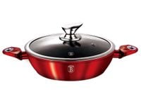 garnek granitowy 32cm berlinger haus burgundy bh-1264