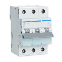 Hager MBN325E wyłącznik nadprądowy 3P B 25A 6kA