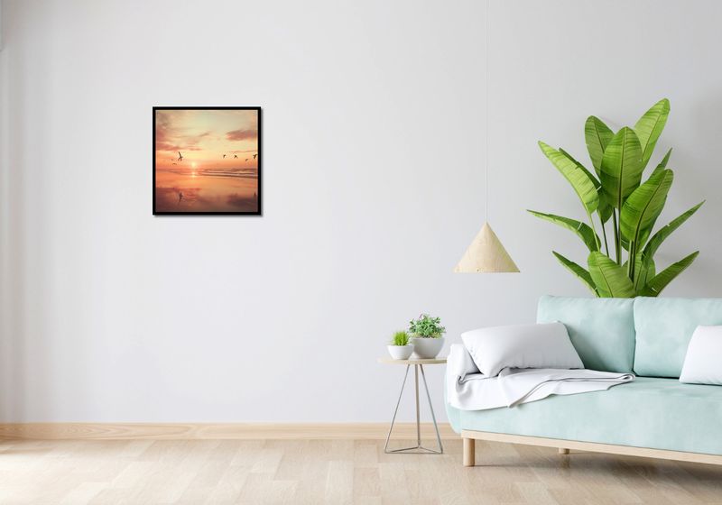 Plakat 50x50cm Spokojna Przystań zdjęcie 4