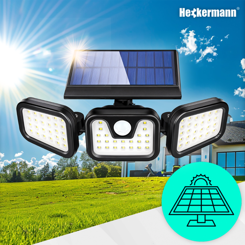 Lampa solarna zewnętrzna Heckermann JD1626 na Arena.pl