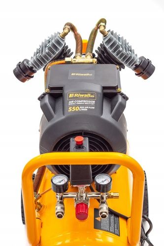 KOMPRESOR 10 BAR olejowy sprężarka powietrza 50L DUŻA WYDAJNOŚĆ ZESTAW na Arena.pl