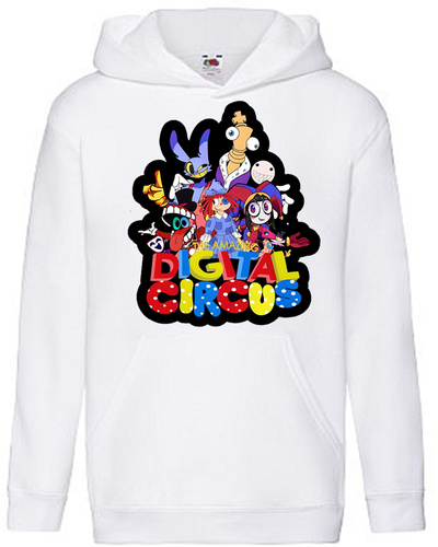 Bluza z kapturem The Amazing Digital Circus - Niesamowity cyfrowy cyrk - Pomni na Arena.pl