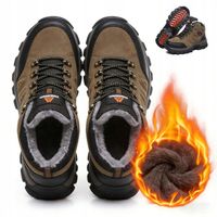 MODA WYGODNE MĘSKIE ZIMOWE TREKKINGOWE BUTY TAKTYCZNE OCHRONNE MOCNE R.43